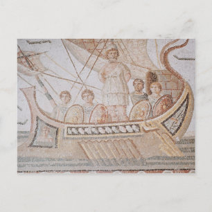 Ulysses and the Sirens Postcard