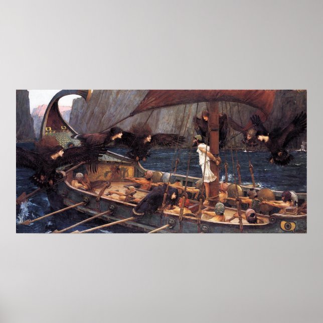 Ulysses and the Sirens Poster (Front)