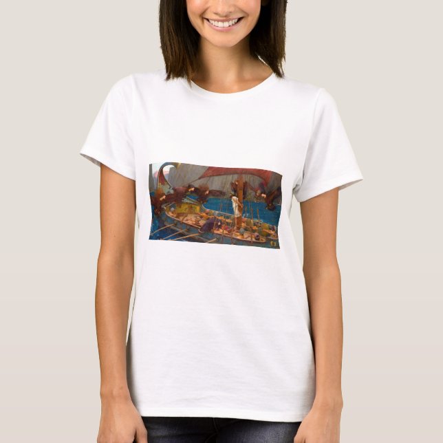 Ulysses and the Sirens T-Shirt (Front)
