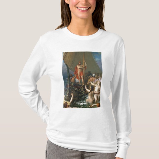 Ulysses and the Sirens T-Shirt (Front)