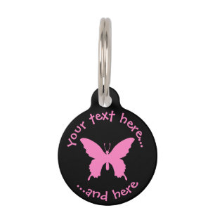 Ulysses Butterfly Pet Tag