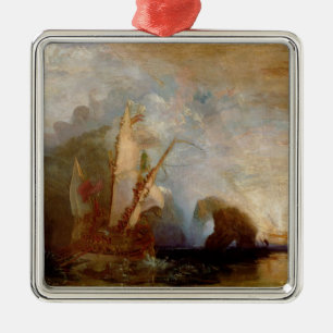 Ulysses Deriding Polyphemus, 1829 Metal Tree Decoration