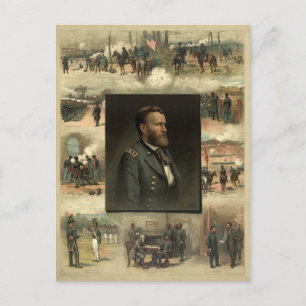 Ulysses S. Grant, 1885 Postcard