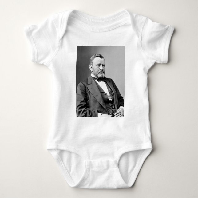 Ulysses S Grant Baby Bodysuit (Front)