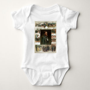 Ulysses S. Grant from West Point to Appomattox Baby Bodysuit