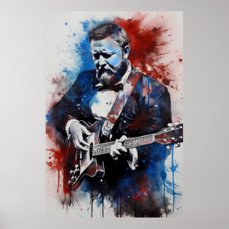 Ulysses S Grant Shredding Poster