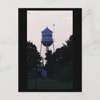 Ulysses water tower postcard