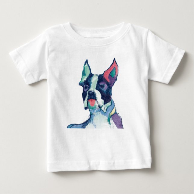 Ulysses Watercolor Pastel Baby T-Shirt (Front)