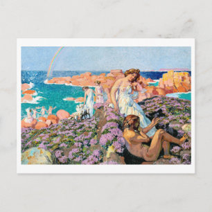 Ulysses with Calypso, Maurice Denis Postcard
