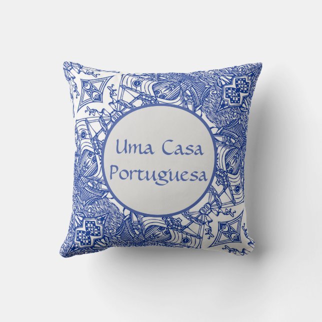 Uma Casa Portuguesa designs Cushion (Back)
