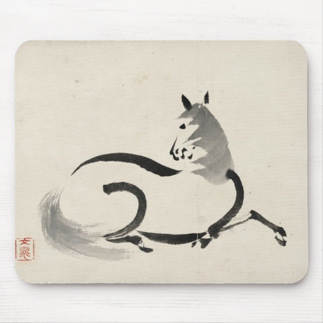 Uma or Horse Mouse Pad (Front)