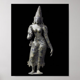 Uma Parvati Wife Of The Hindu God Shiva Poster