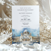Umaid Bhawan Palace India Wedding Watercolor