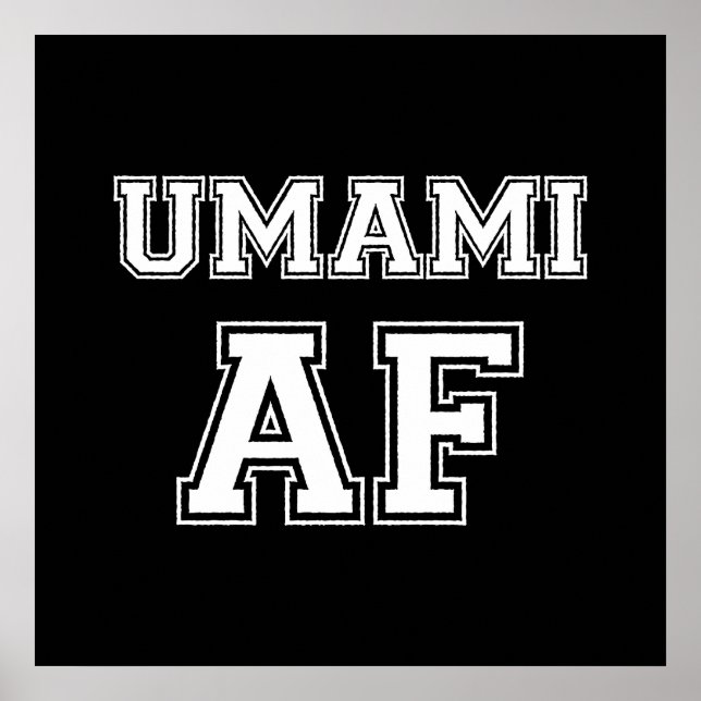 UMAMI AF Poster (Front)