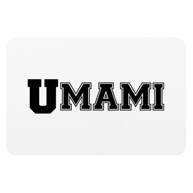 UMAMI COLLEGE MAGNET (Horizontal)