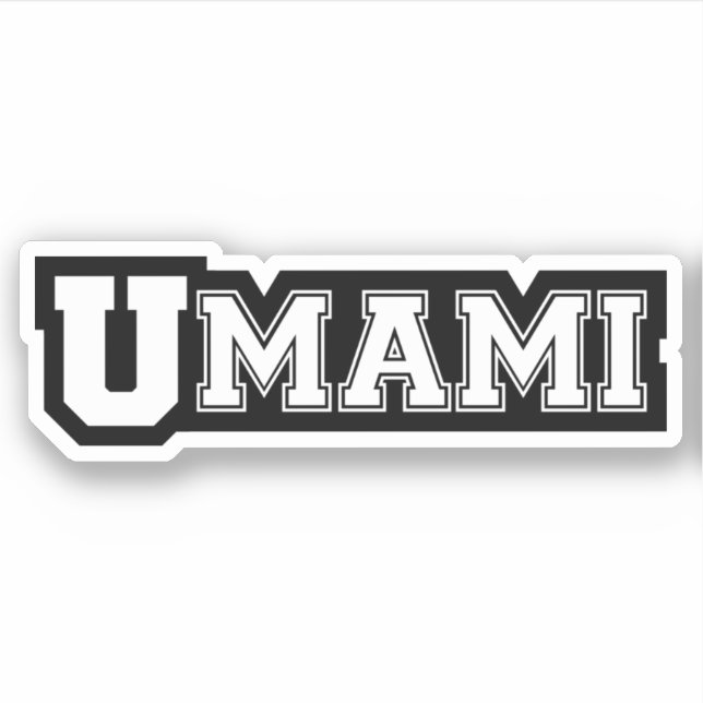 UMAMI COLLEGE STICKER (Front)