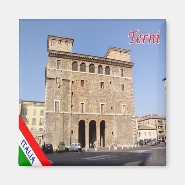UMB007 TERNI, Umbria, Italy, Fridge Magnet (Front)