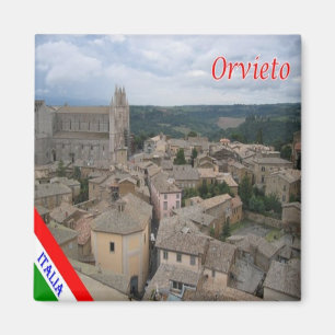 UMB018 ORVIETO, Umbria, Italy, Fridge Magnet
