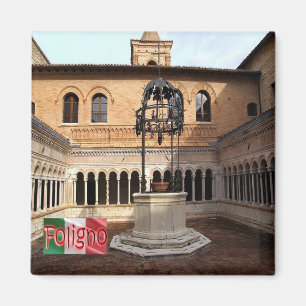 UMB028 FOLIGNO, Umbria, Italy, Fridge Magnet