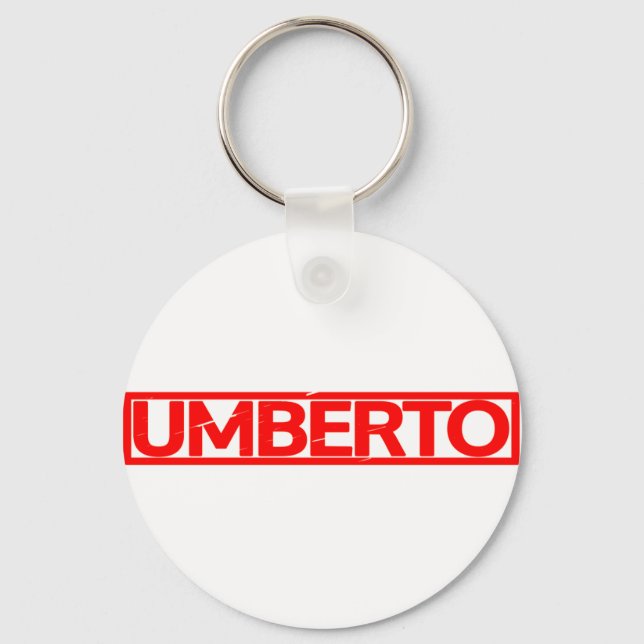 Umberto Stamp Key Ring (Front)