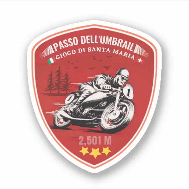 Umbrail pass 	Italy–Switzerland border alps (Front)