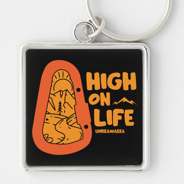 Umbrawarra Alpinism Australia Key Ring (Front)