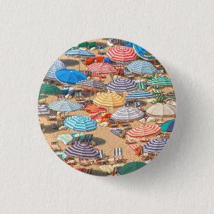 Umbrella 1 3 cm round badge