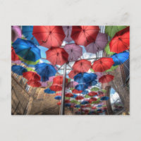 Umbrella Art, Borough Market, London