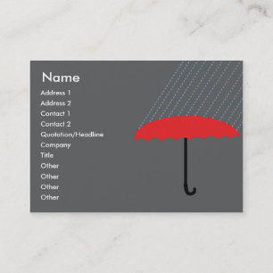 Umbrella - Chubby Business Card