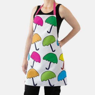Umbrella Colourful Umbrella Apron