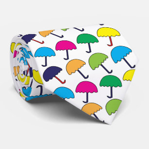 Umbrella Colourful Umbrella  Tie