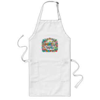 Umbrella Drinks — T-Shirt Design Long Apron