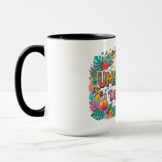 Umbrella Drinks — T-Shirt Design Mug