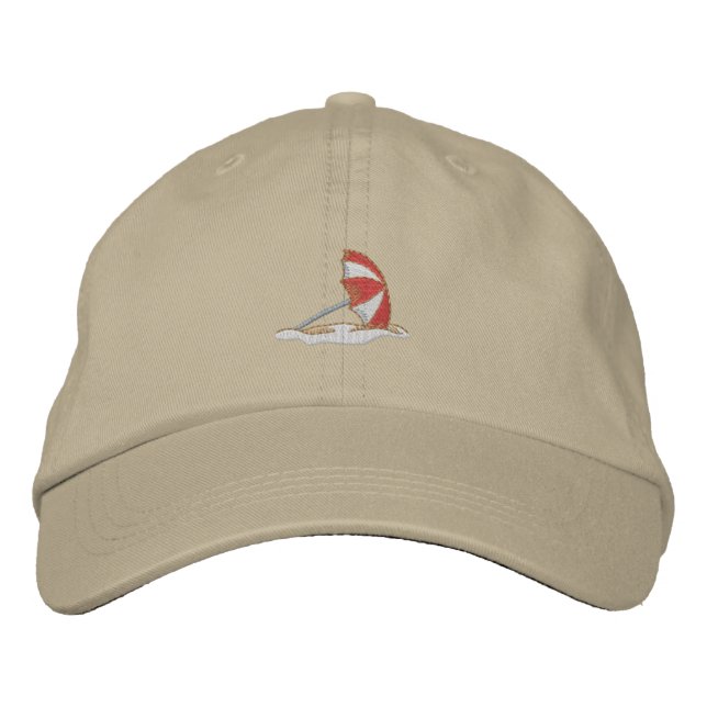 Umbrella Embroidered Hat (Front)