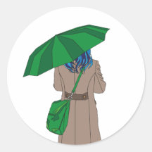 Umbrella girl