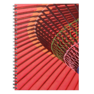 Umbrella Japanese Umbrellas Spiral Notebook