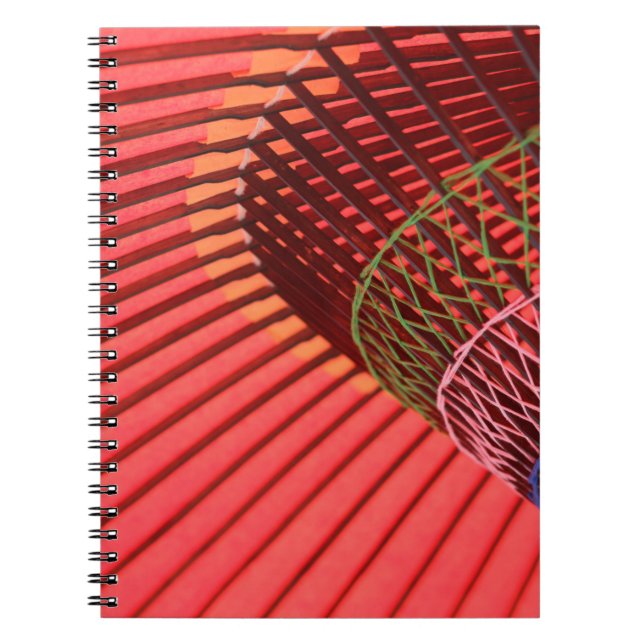 Umbrella Japanese Umbrellas Spiral Notebook (Front)