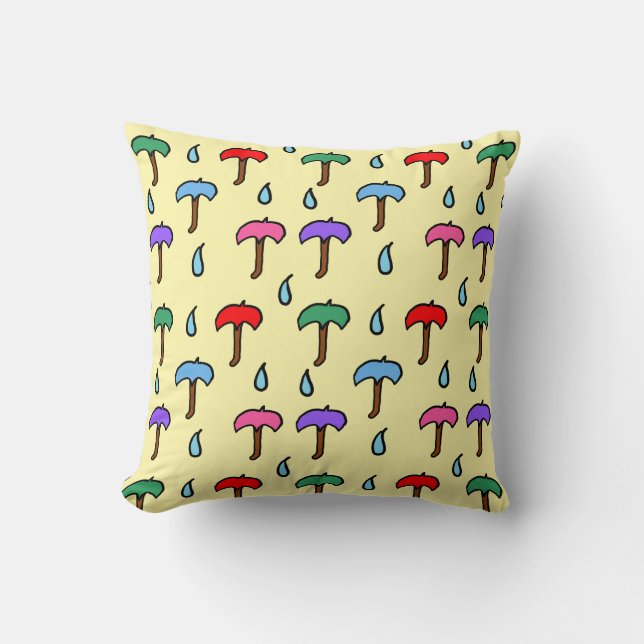 Umbrella Pattern Cushion (Front)