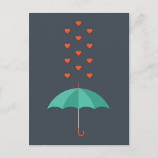 Umbrella Postcard