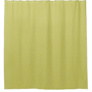 Umbrella Rain Faux Embroidery Stitches Yellow Shower Curtain