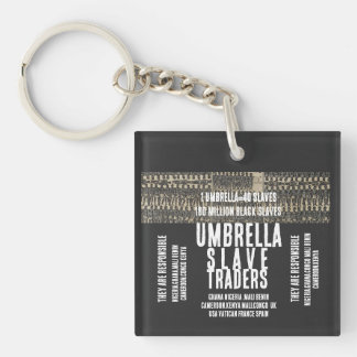 UMBRELLA SLAVE TRADERS Acrylic Keychain