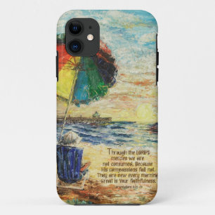 Umbrella Sunrise Lamentations 3:22-23 Case-Mate iPhone Case