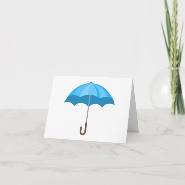 Umbrella Thank You Card (Front)