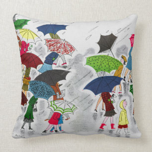 Umbrellas Cushion