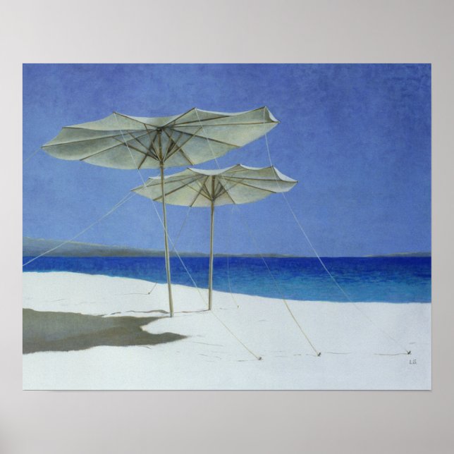 Umbrellas Greece 1995 Poster (Front)