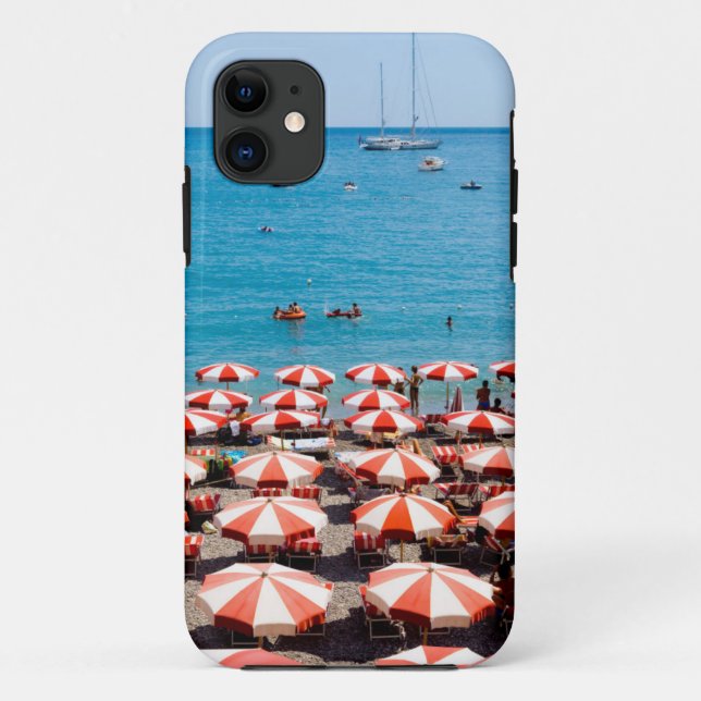 Umbrellas On Amalfitan Coast Case-Mate iPhone Case (Back)