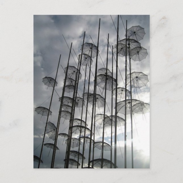 umbrellas postcard (Front)