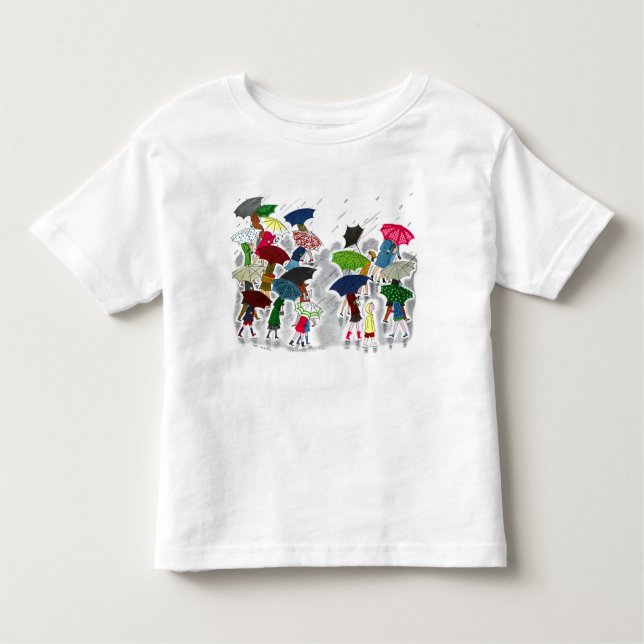 Umbrellas Toddler T-Shirt (Front)