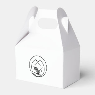 Ume branch in Embracing pine needles Favour Box