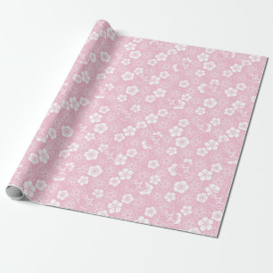Ume Japanese traditional plum KIMONO Personalised Wrapping Paper